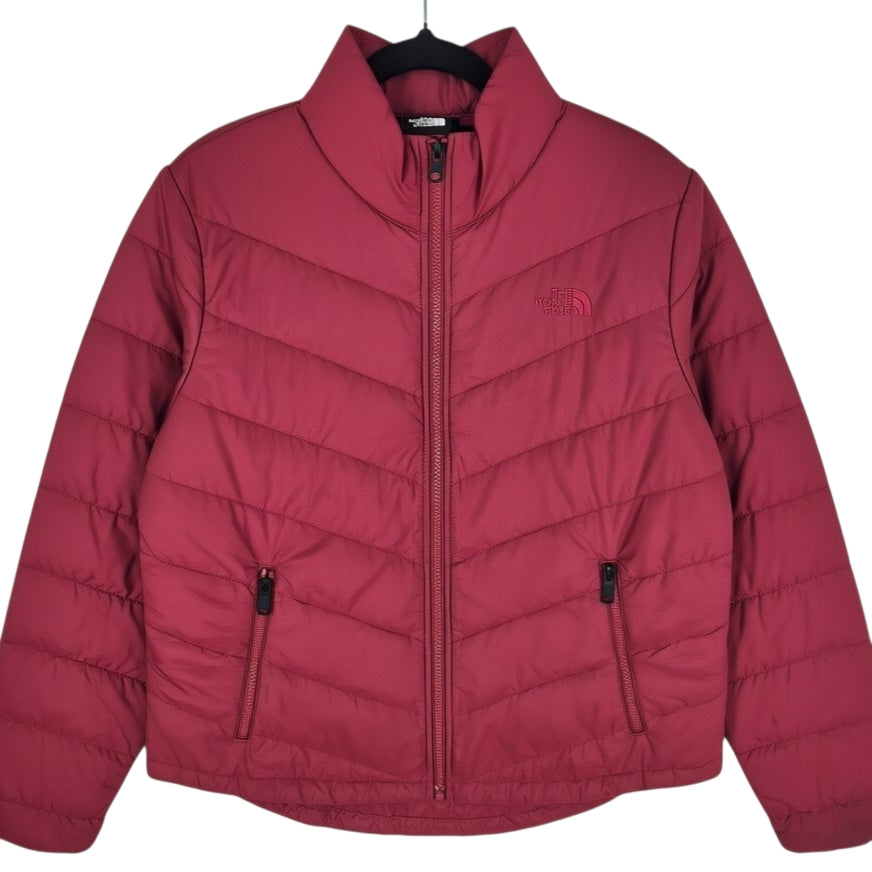 The North Face Womens Burgundy Padded Jacket Size M