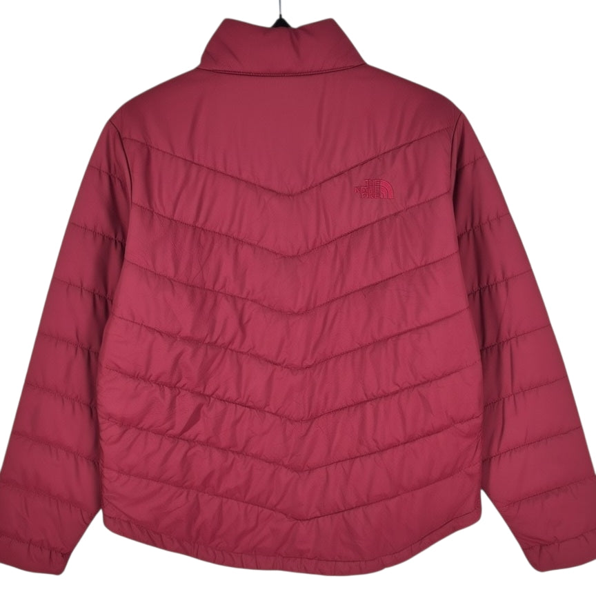 The North Face Womens Burgundy Padded Jacket Size M