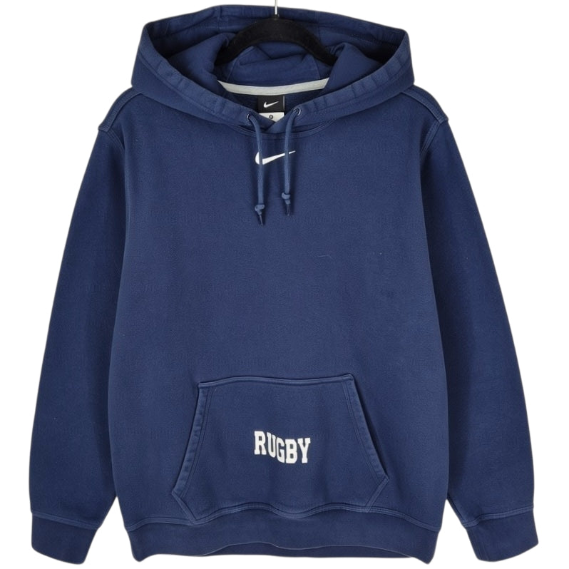 Nike Dark Blue Chaparral Rugby Hoodie Size M