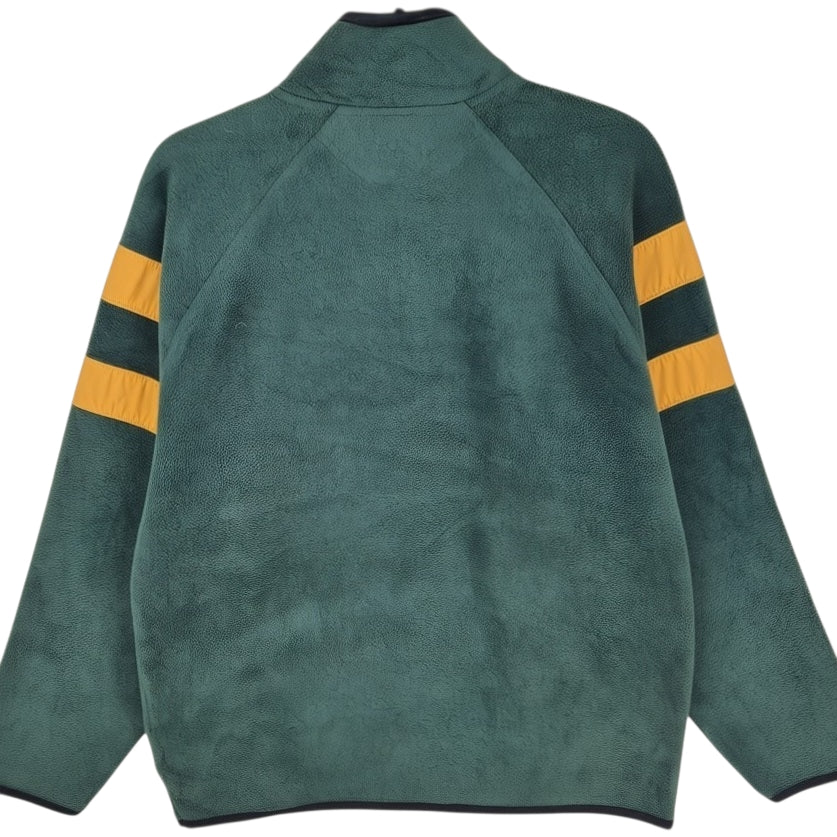 Vintage Reebok Seattle Sonics 2000's Grey Quarter Zip Fleece Jumper Size S