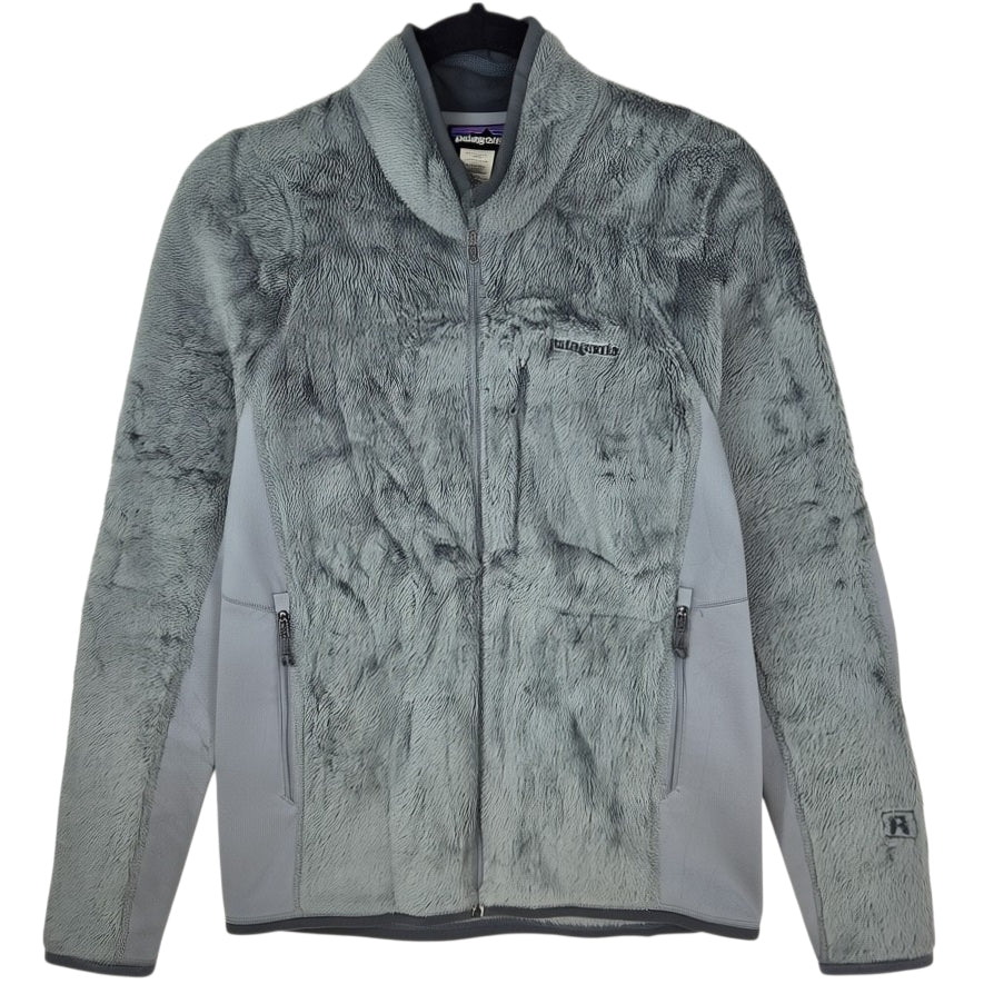 Patagonia Grey Mink Fleece Zip Jumper Size M