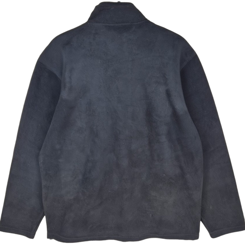 Reebok Black Fleece Zip Jumper Size L