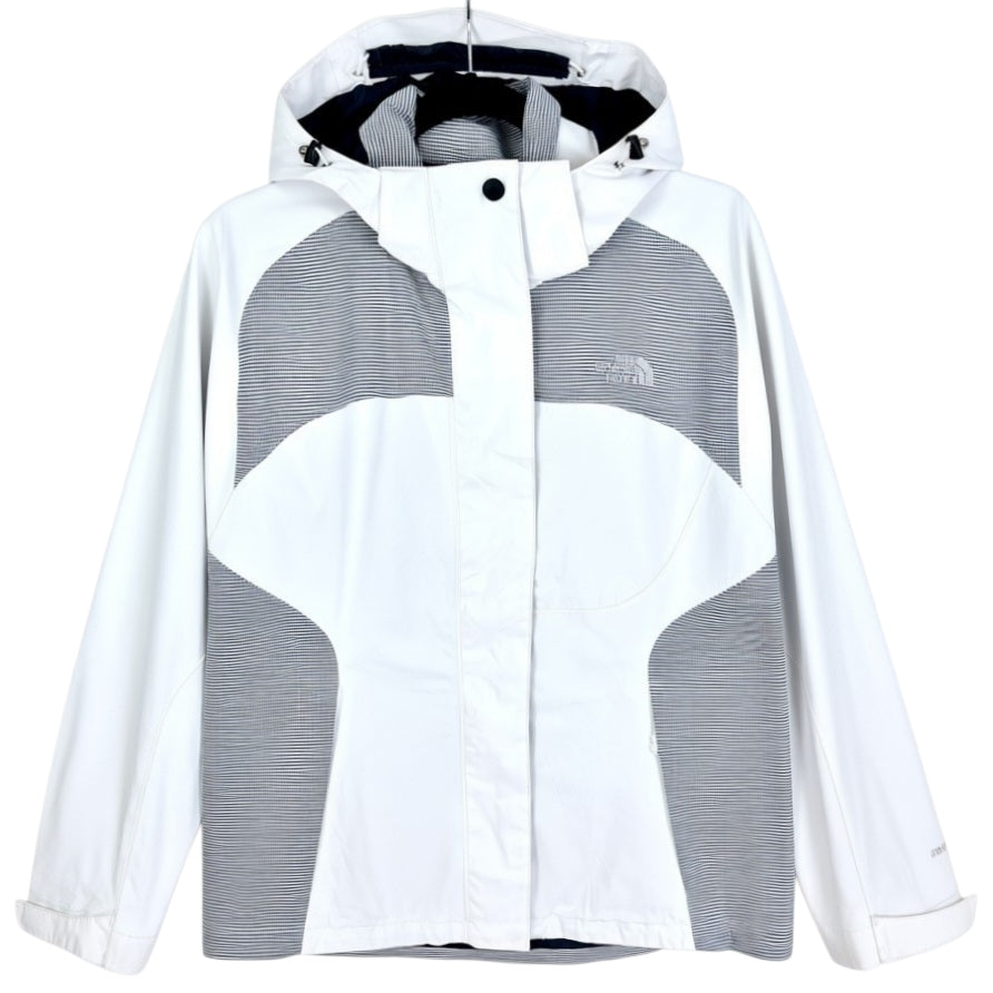 The North Face Hyvent Womens White Windbreaker Jacket Size M