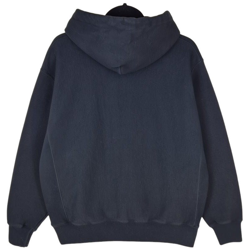 Champion Reverse Weave Black Heavy Hoodie Size L
