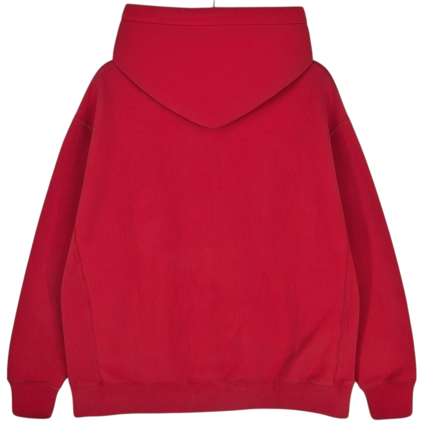 Champion Reverse Weave Red Heavy Hoodie Size L