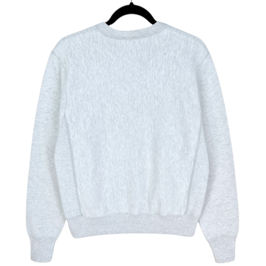 Champion Reverse Weave Light Grey Heavy Crewneck Sweater Size S