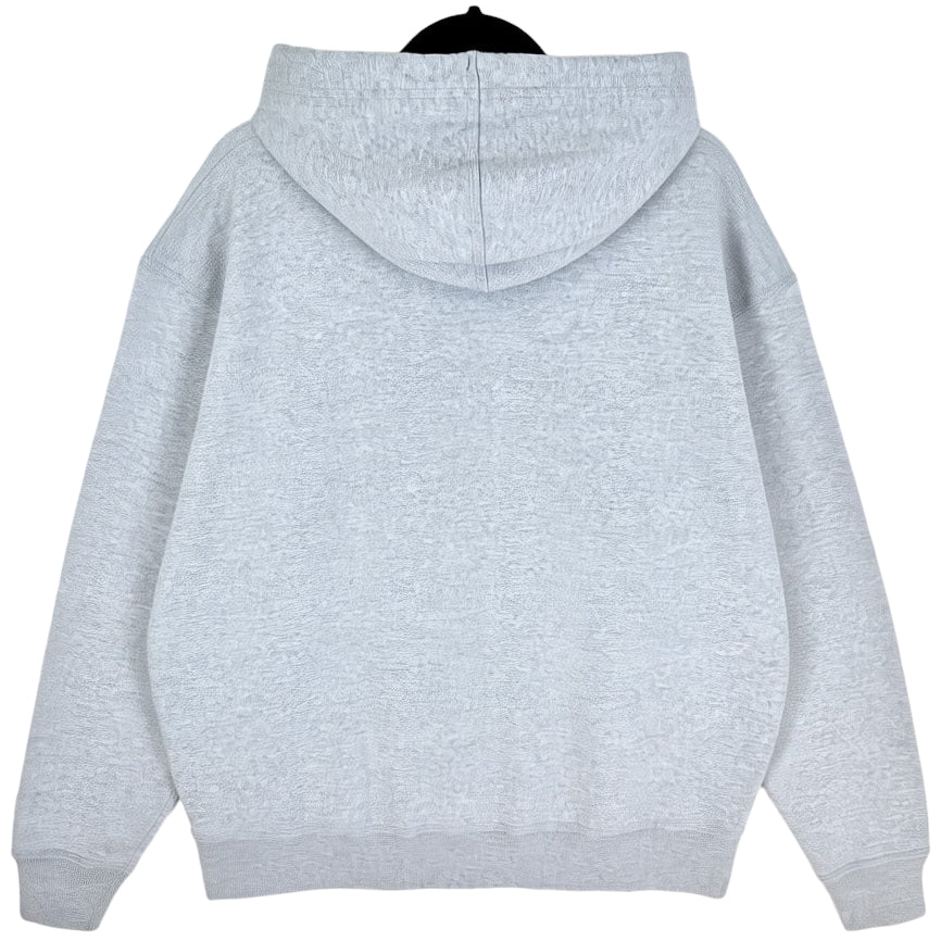 Champion Grey Chest Script Hoodie Size XL
