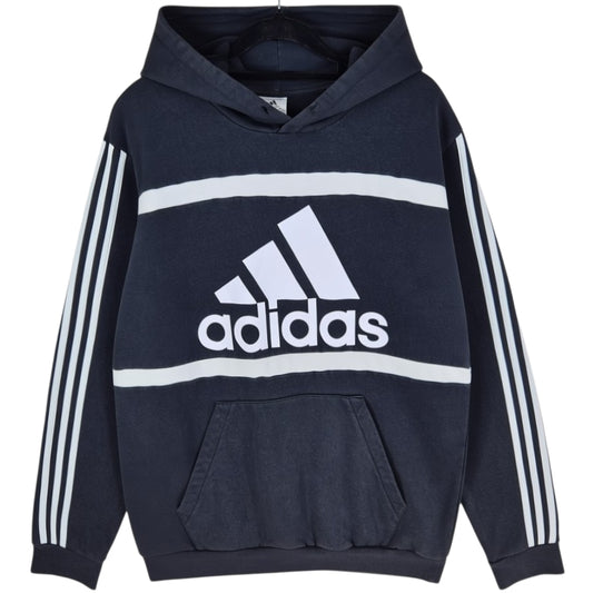 Adidas Black Monogram Hoodie Size L