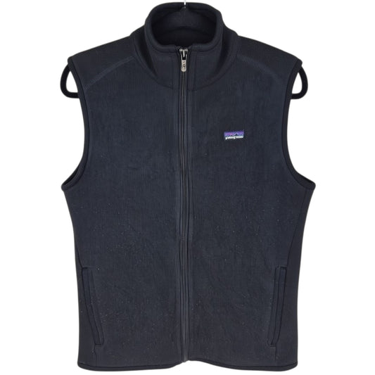 Patagonia Womens Black Fleece Vest Size M